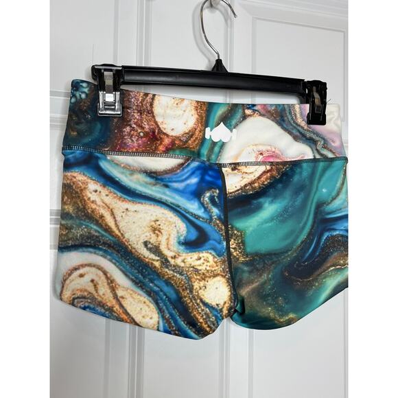 Wod Bottom Medium Watercolor Athletic Shorts - Picture 2 of 5